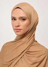 Rabia Z - Jarsey Şal Camel